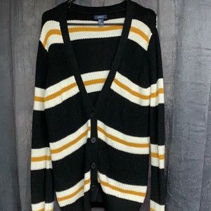 NWOT Vintage Style Striped Button Up Cardigan(Med)